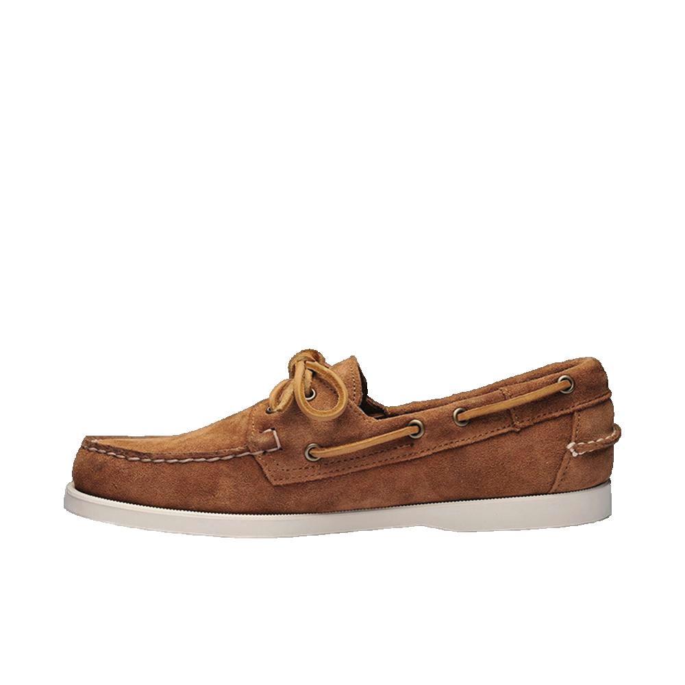Shoes Sebago Portland in Brown Nubuck Leather