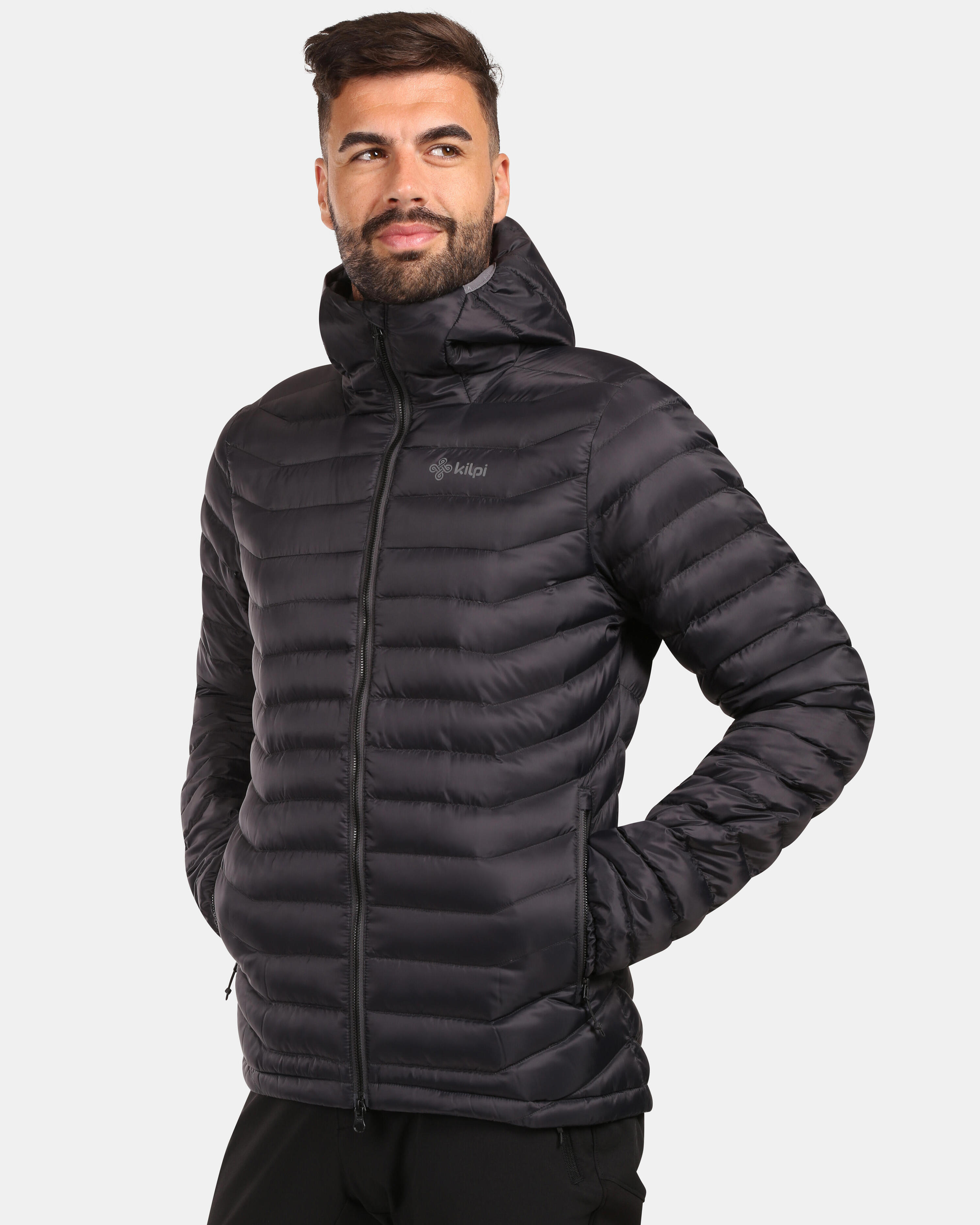 Veste en duvet Kilpi Pyramiden-M homme, compacte et hydrofuge 1/6