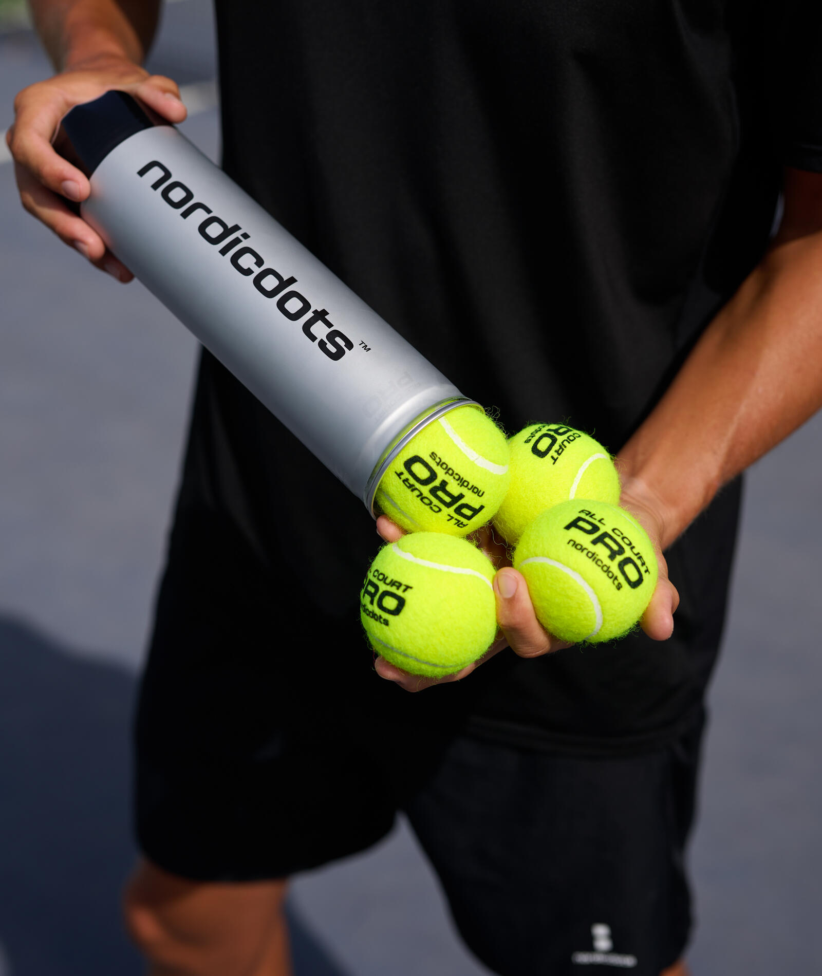 Palline Tennis All Court Pro - Gialle x 4 2/6