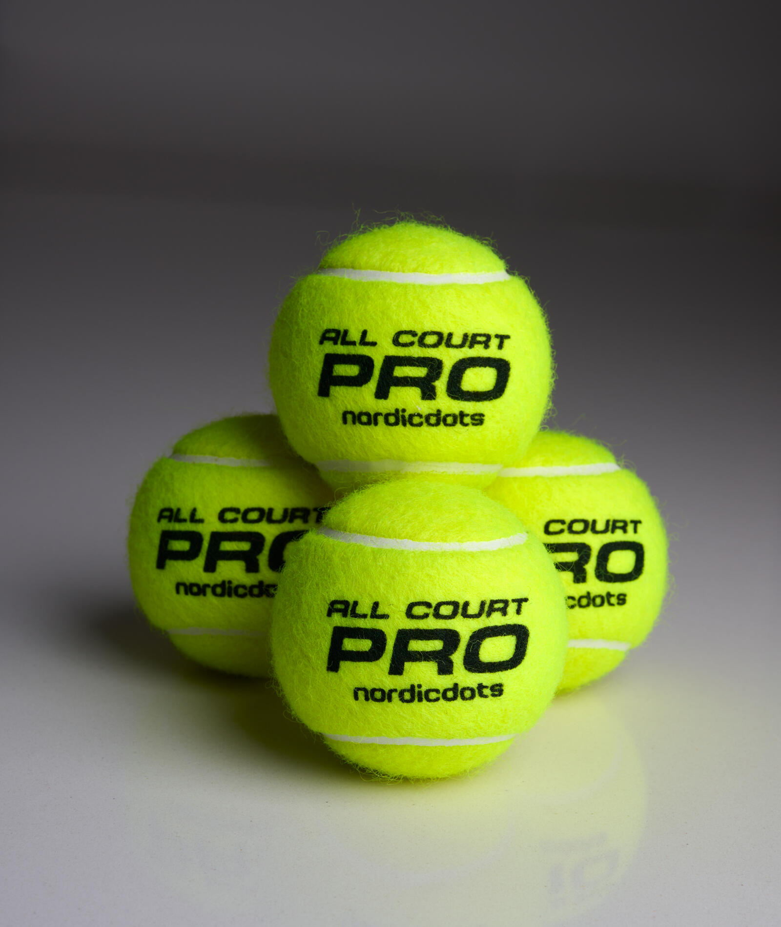 Palline Tennis All Court Pro - Gialle x 4 4/6