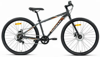 Nogan gravel pro - lichtgewicht kinderfiets - 26 inch - 7 versnellingen - grijs