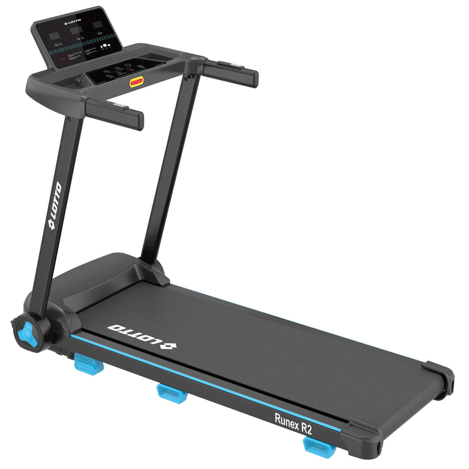 Lotto - Tapis De Course Électrique Lotto Runex R2, 100 % Pliable, 2 Hp, Max. 100 Kg - Tapis De Course - No Size - Decathlon