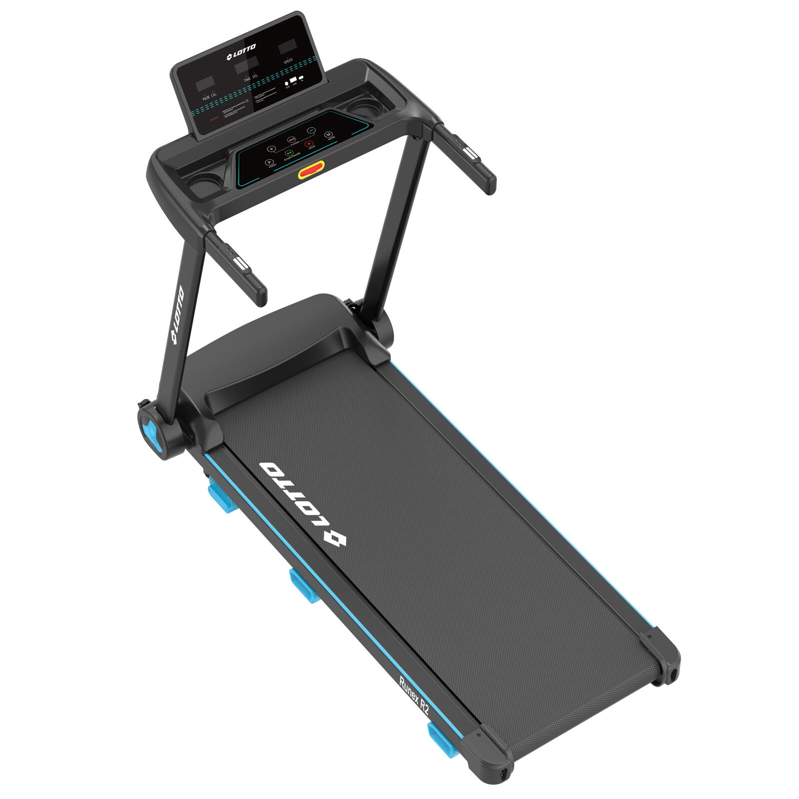 Tapis roulant Lotto Runex 2 100% pieghevole 2HP 8km/h inclinazione 2 livelli 2/6