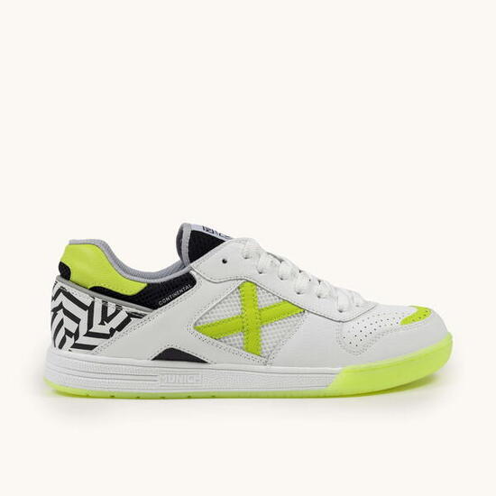 Zapatilla de futbol sala MUNICH Continental blanco