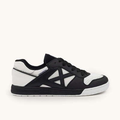 Zapatilla de futbol sala MUNICH Continental blanco y negro
