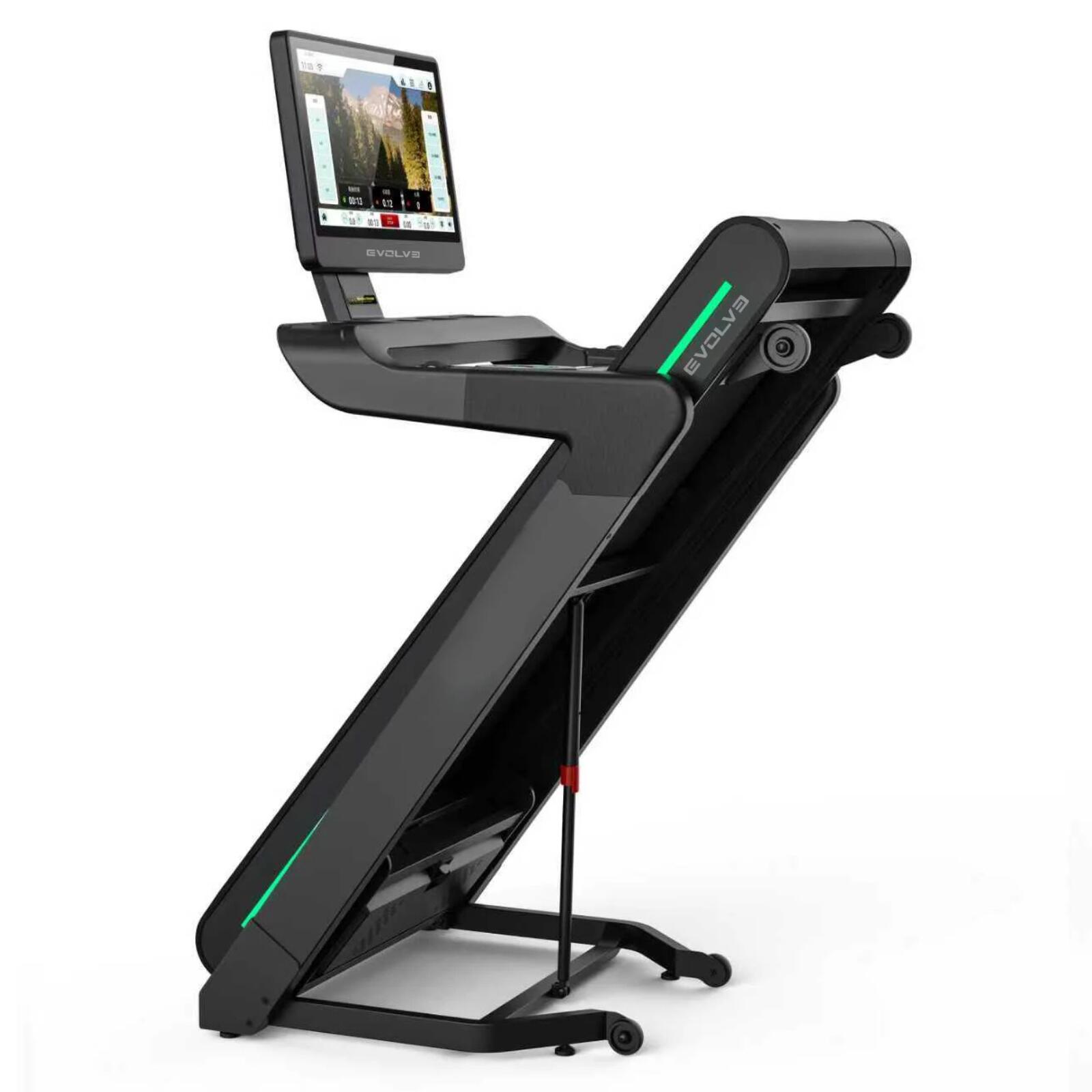 Tapis de course Evolve Fitness HT-300-TFT avec console de divertissement à écran 3/5