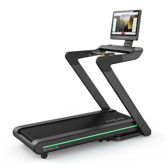 Evolve Fitness HT-300-TFT loopband met 23.8-inch touchscreen entertainment conso