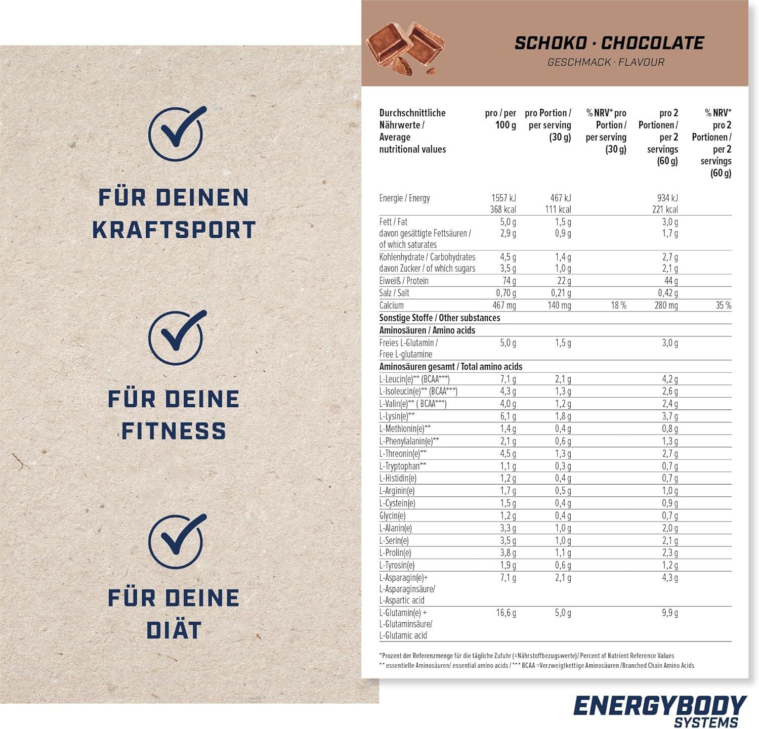 Nature Whey Schoko 3/4