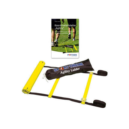 Koordinationsleiter-Set Agility mit Übungshandbuch Golf Unisex