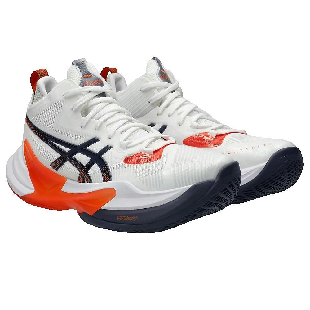 Buty Asics Metarise 2 Siatkówka Męskie Białe Rozmiar 46 3/3