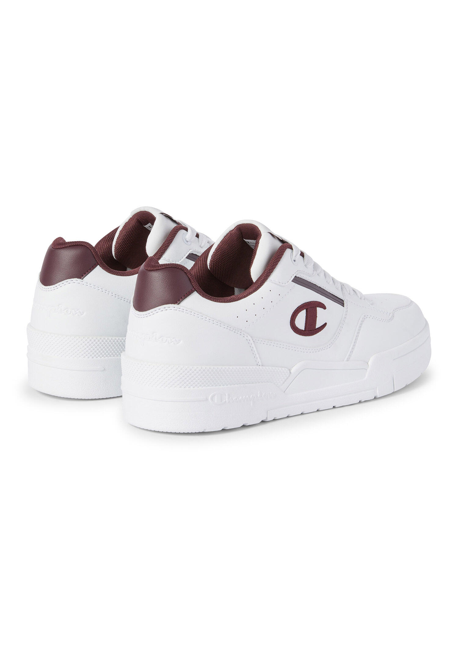 Champion RD18 Herren HERITAGE PERF LOW Sneaker S22479-CHA-WW004 Weiß/Wine 3/5