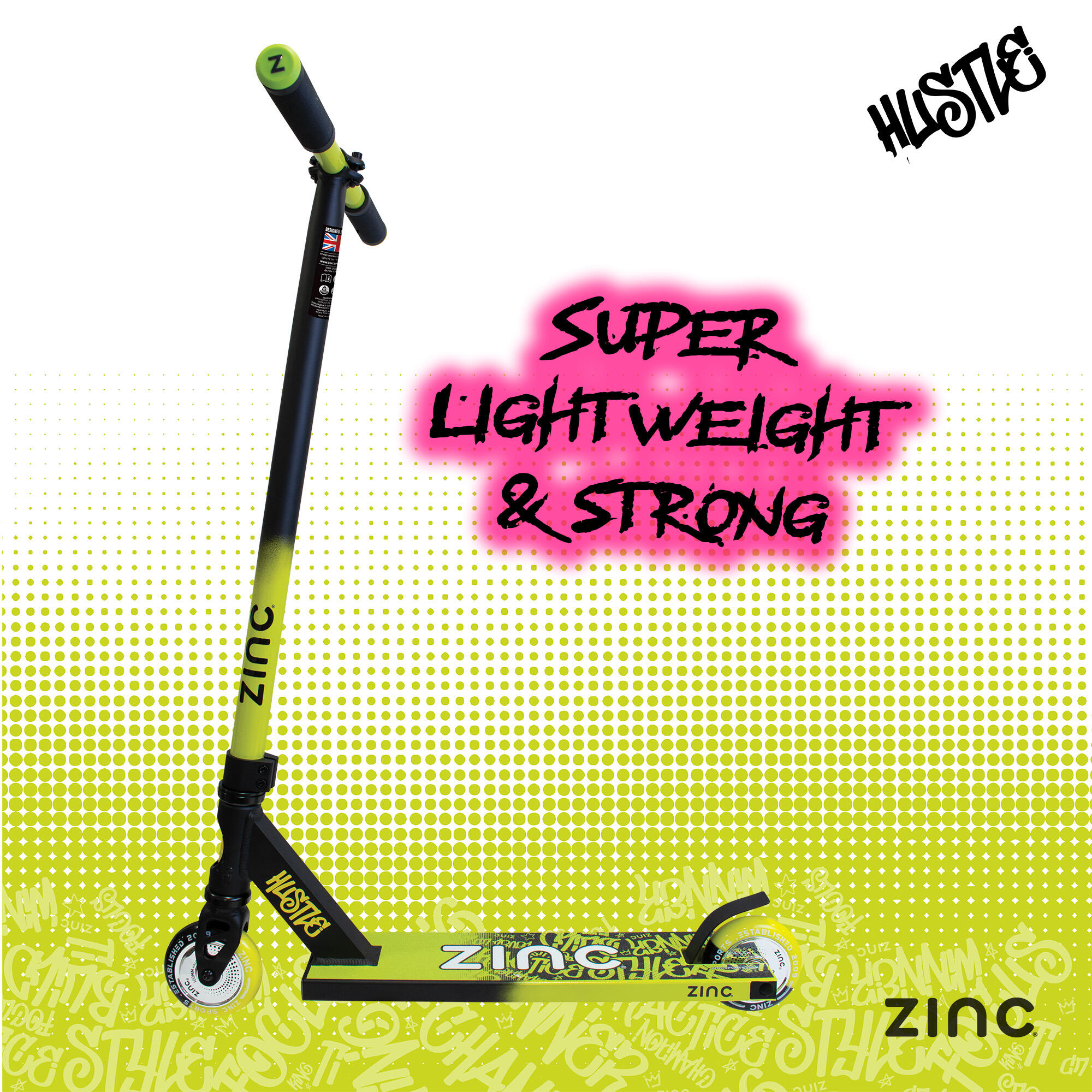 Zinc Hustle Stunt Scooter | Decathlon