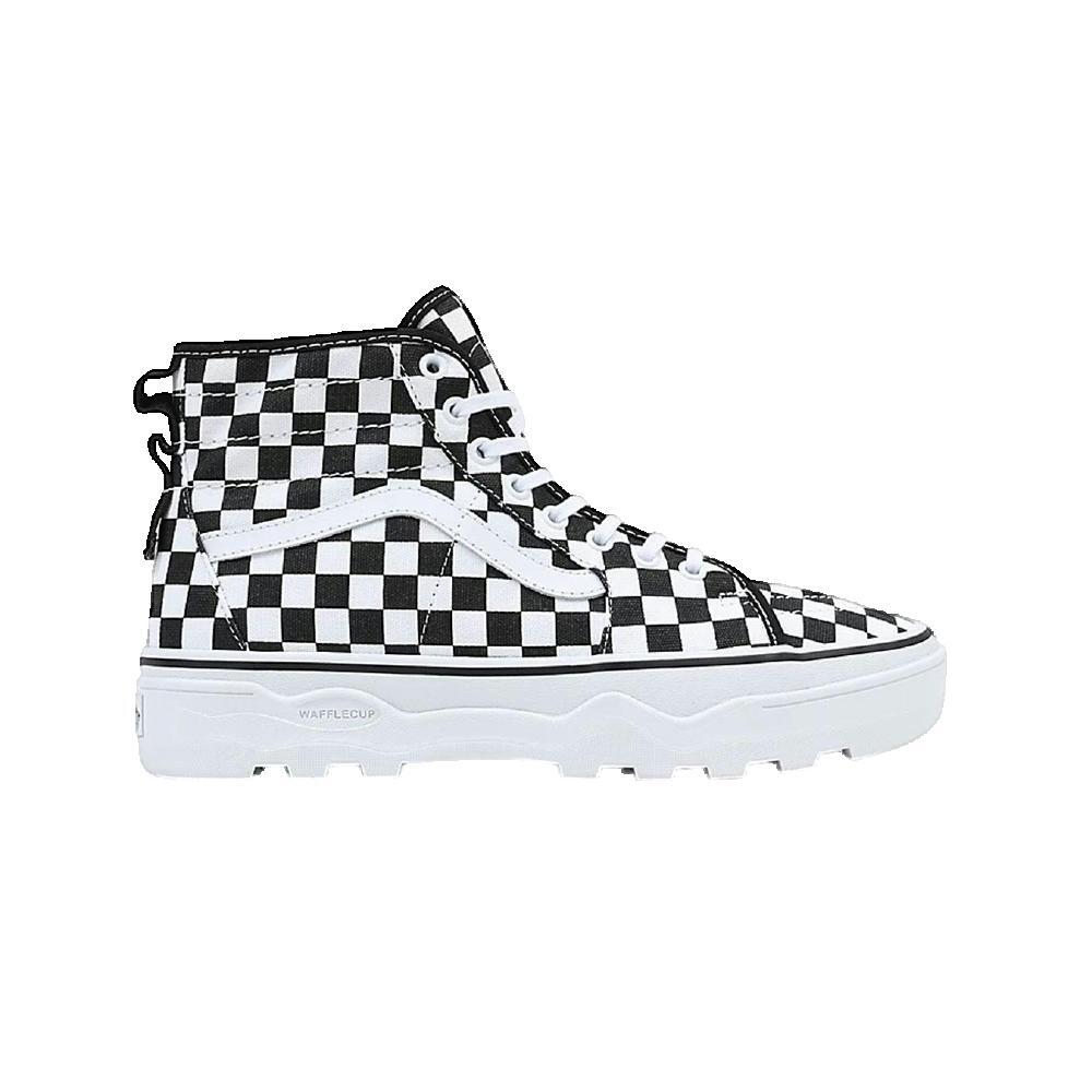 Vans - Chaussures Vans Sentry Sk8-hi Wc Damier Femme - Baskets - Blanc|noir - Decathlon