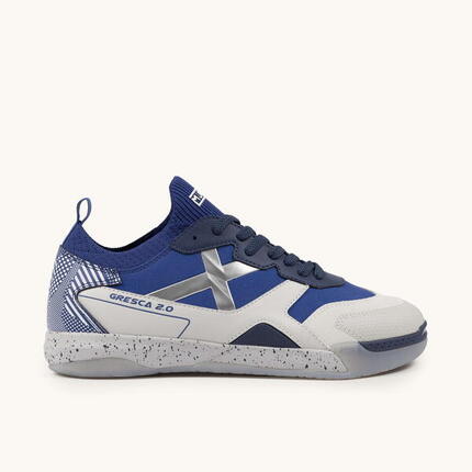 Zapatilla de fútbol sala MUNICH Gresca adulto 2.0 azul