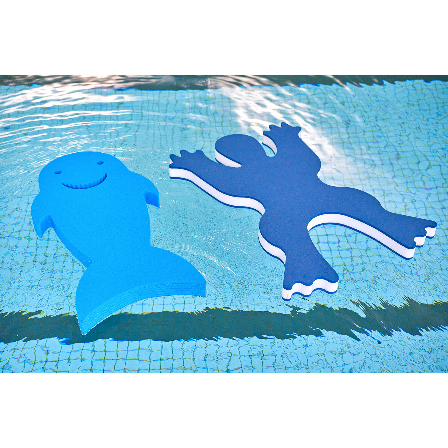 Lot de planches de natation « Grenouille » et « Requin » Unisexe 5/6