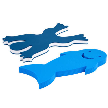 Lot de planches de natation « Grenouille » et « Requin » Unisexe