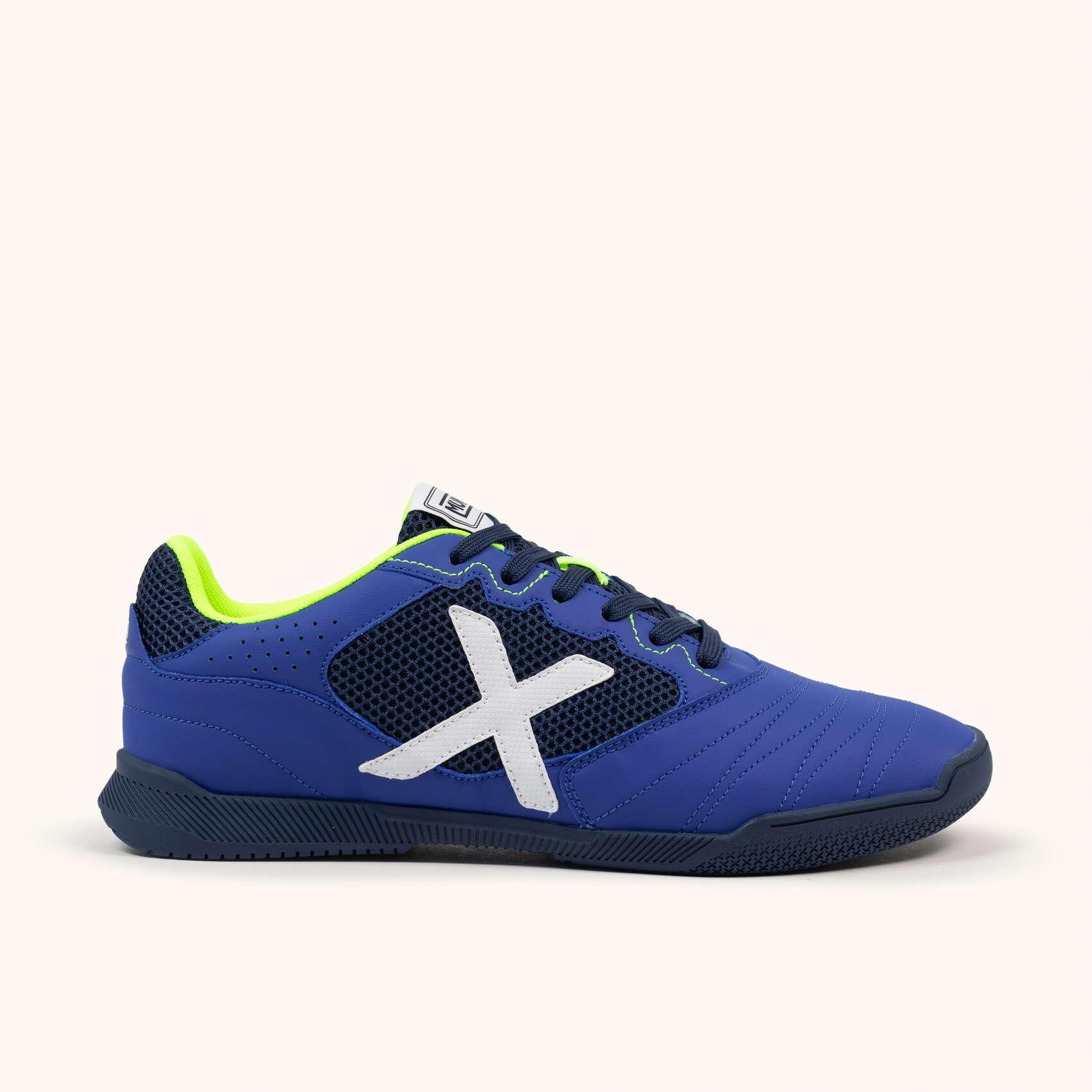 Zapatillas Fútbol Sala Hombre Munich Debut 01 Azulón Comodas-8922001