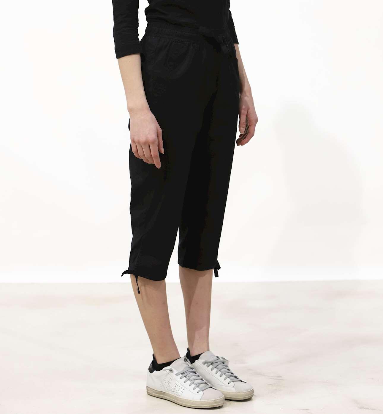 Pantalones Deha 7/8 With Drawstring Nero Mujer 2/3