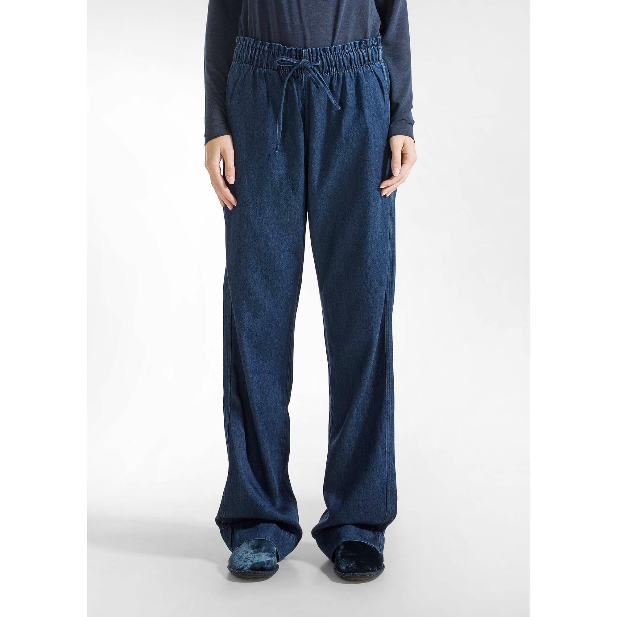 Deha Broek Denim Lyocell Straight Pants Vrouwen 3/5