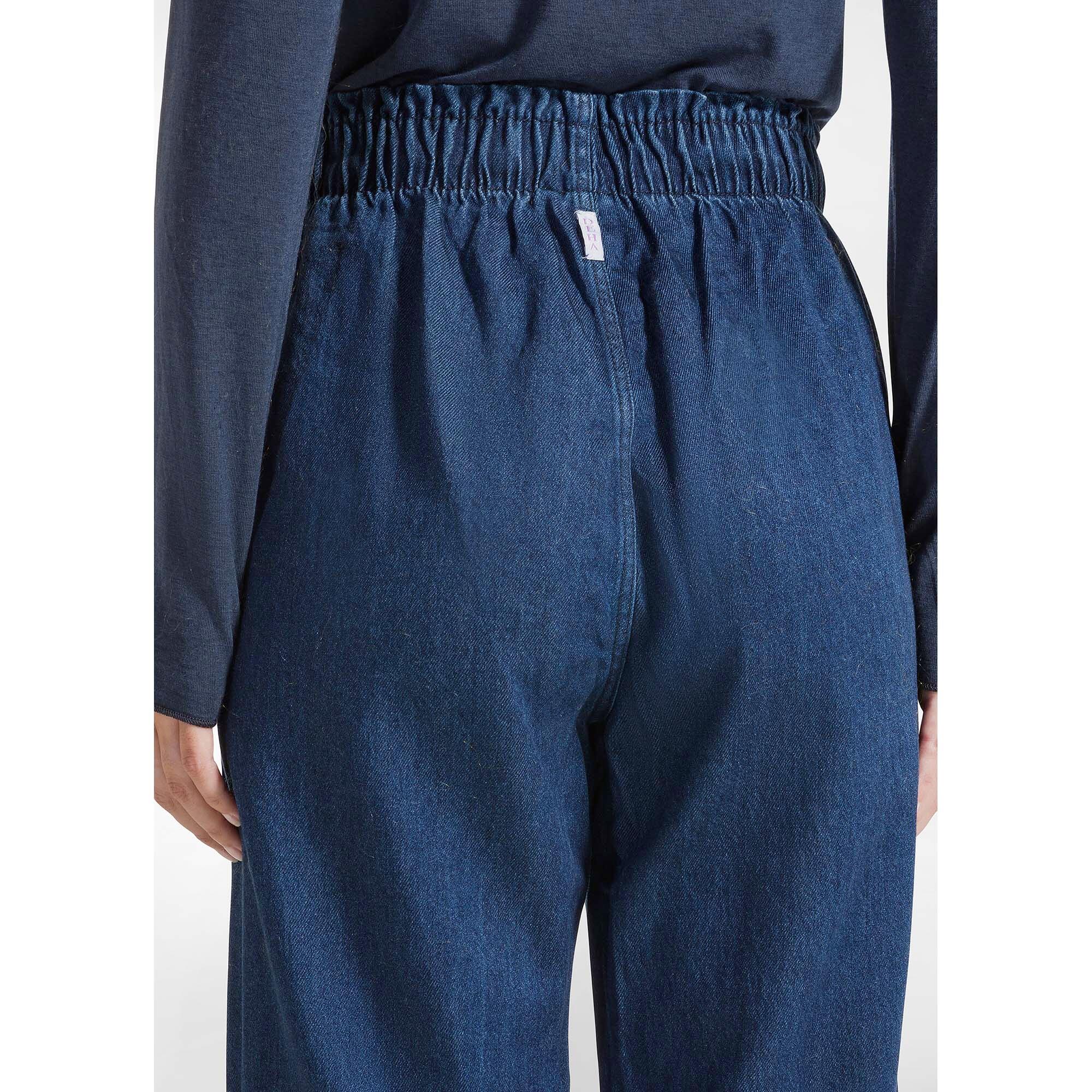 Deha Broek Denim Lyocell Straight Pants Vrouwen 5/5