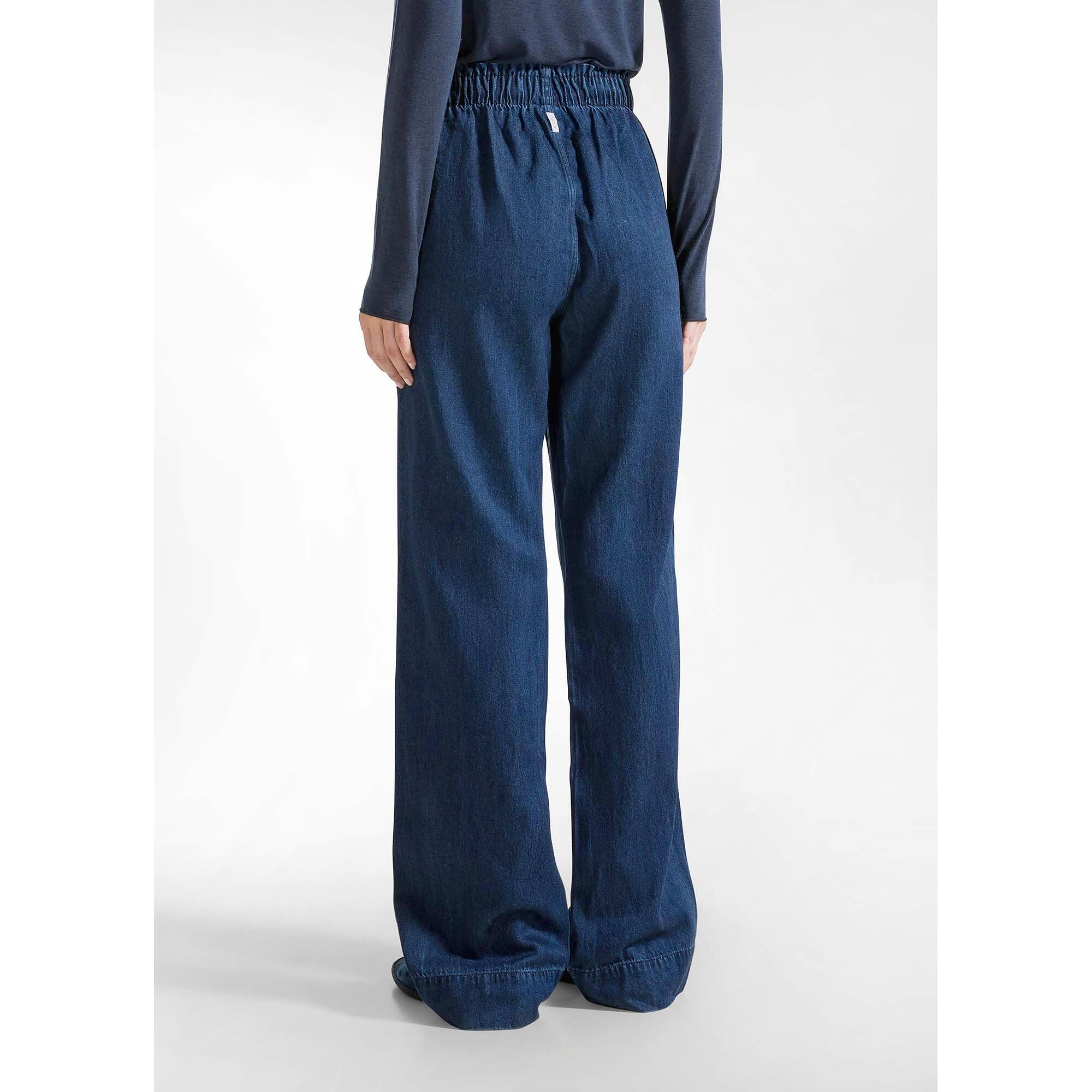 Deha Broek Denim Lyocell Straight Pants Vrouwen 4/5