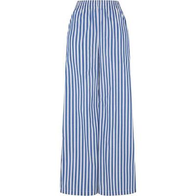 Losvallende gestreepte broek voor dames urban classics