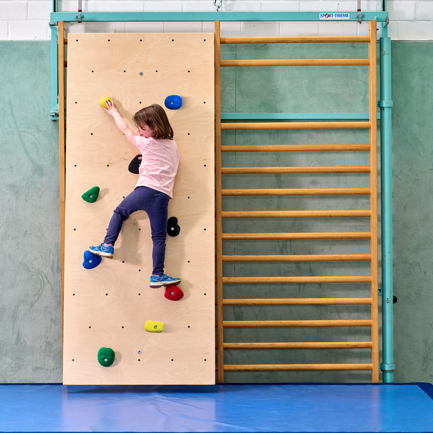 Mur d'escalade Sport-Thieme avec prises Leicht Fitness cardio Unisexe 3/3