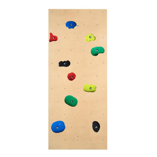 Kletterwand für Sprossenwand inkl. Klettergriff-Set Leicht Fitnesstraining