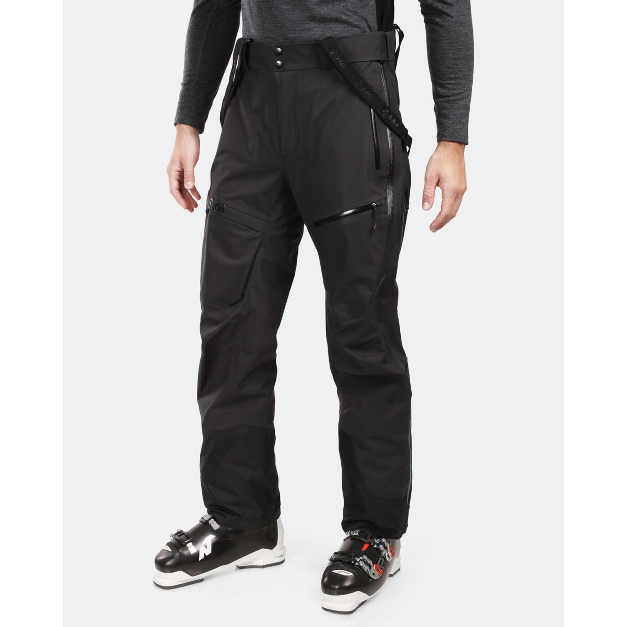 Kilpi - Pantalon Hardshell Homme Kilpi Lazzaro-m - Pantalons - Noir - Decathlon