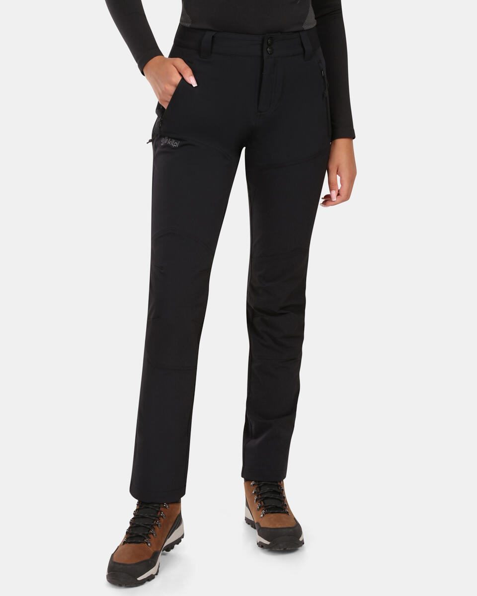 Damen Outdoorhose Kilpi Lago-W Schwarz 4/6