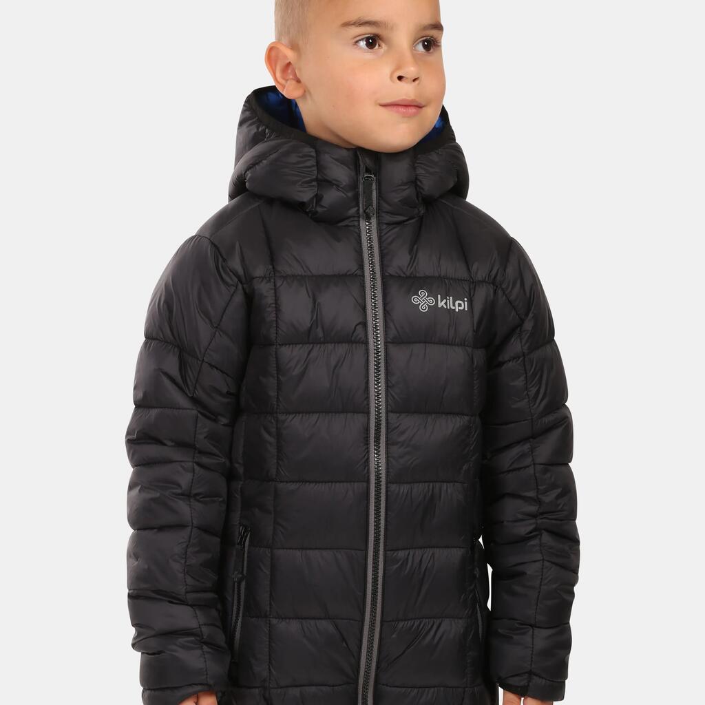 Kilpi Rebeki-JB boys' lightweight padded winter jacket, Black