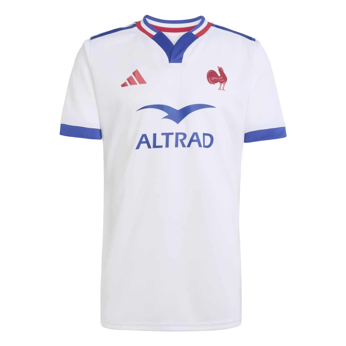 Maillot de rugby XV de France Enfant - Réplica FFR 2025/2026 bleu ADIDAS