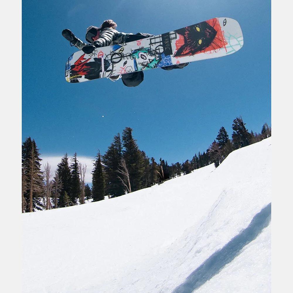 Snowboard JONES Rally Cat RED 3/7