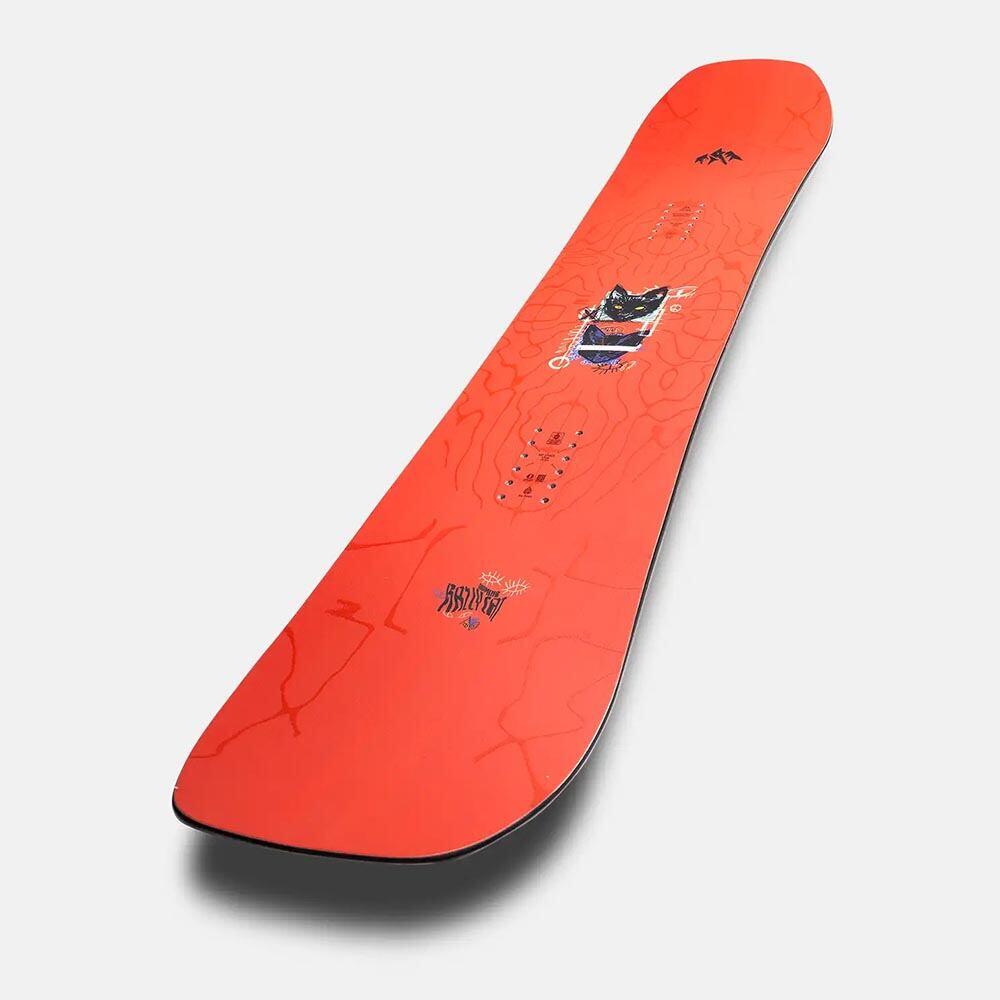 Snowboard JONES Rally Cat RED 2/7