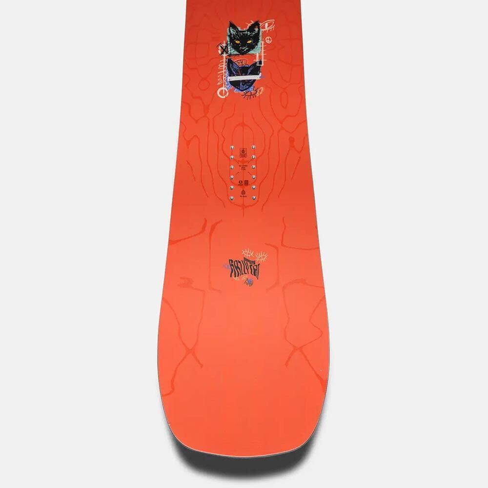 Snowboard JONES Rally Cat RED 7/7
