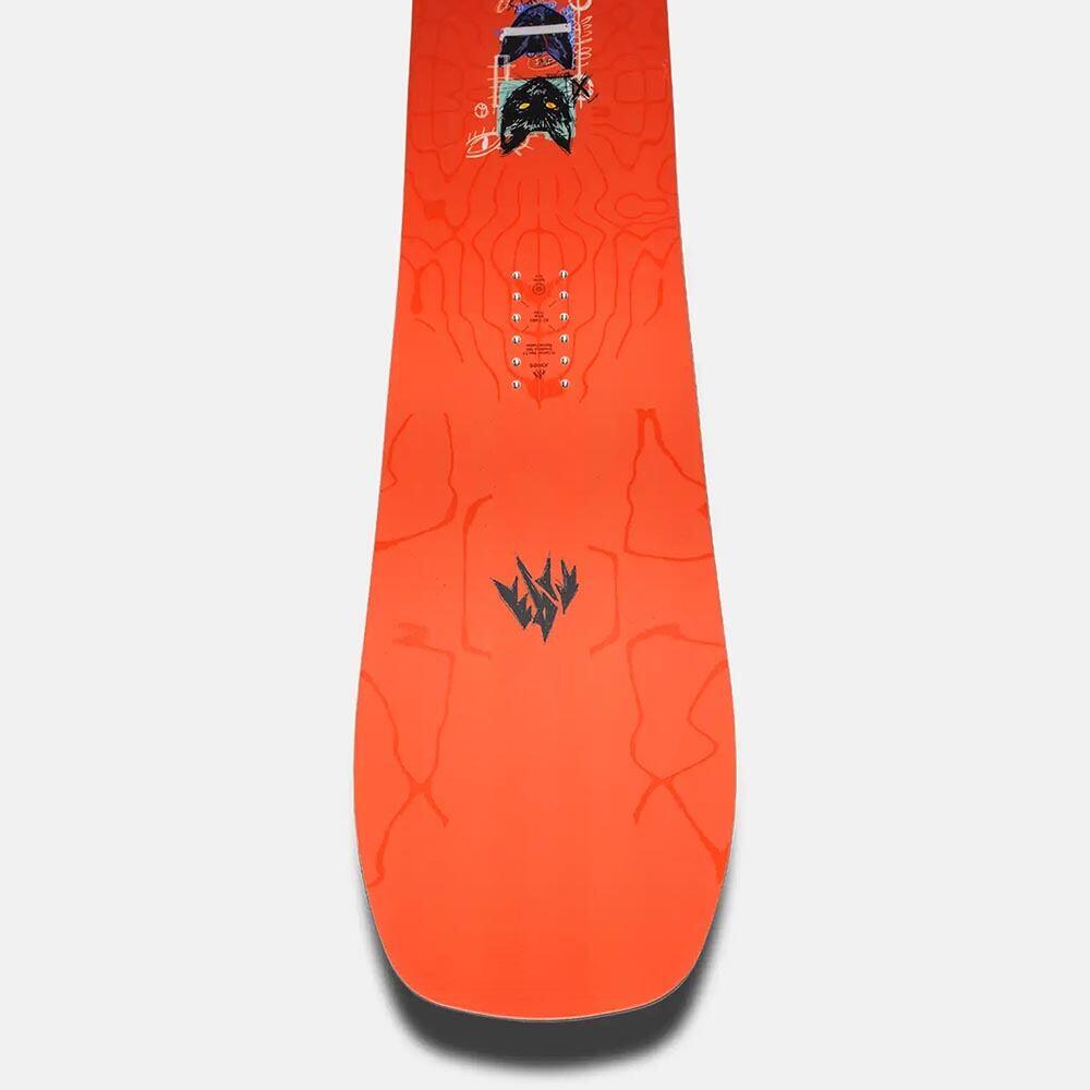 Snowboard JONES Rally Cat RED 6/7