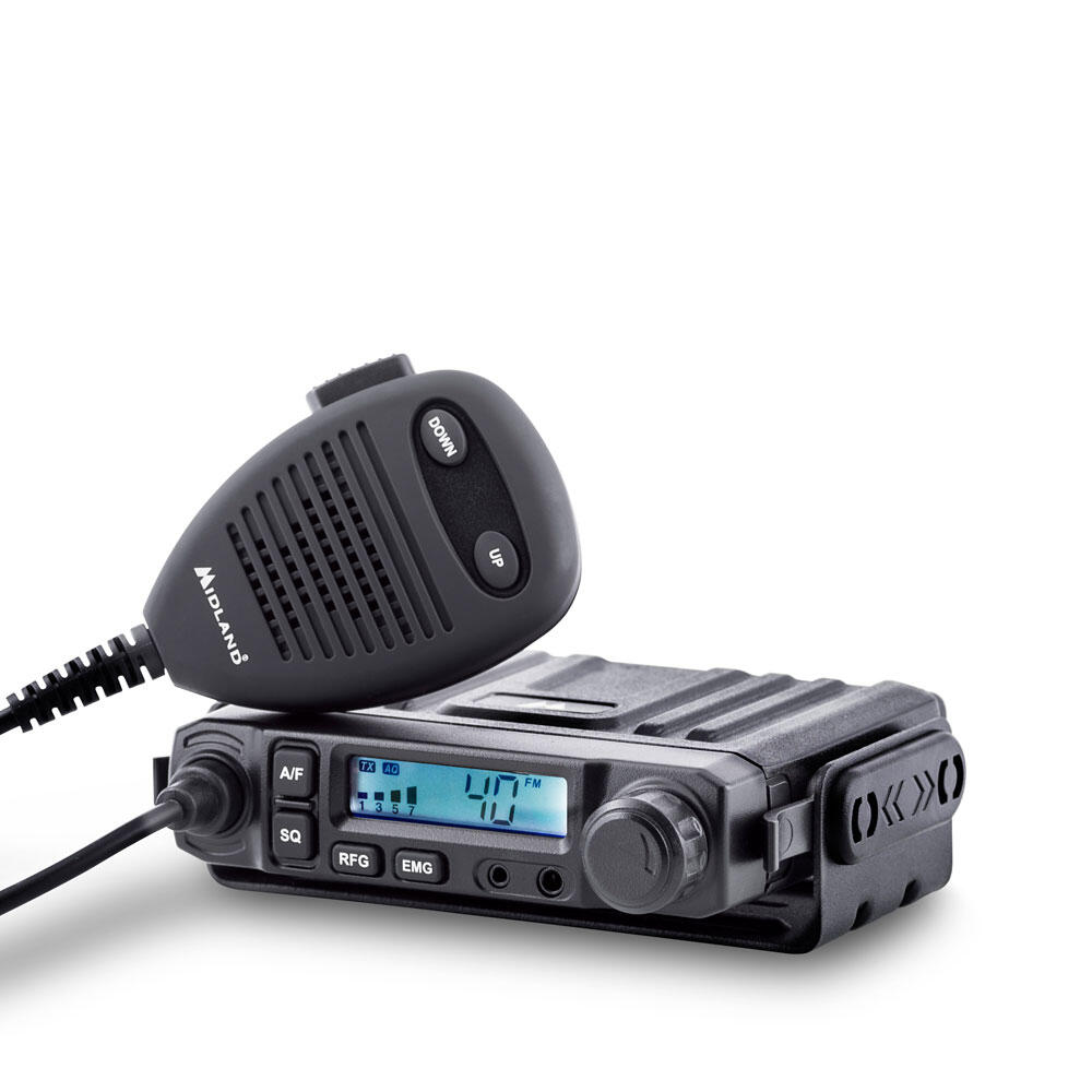 Midland M-Mini Ricetrasmettitore CB Multibanda Veicolare, 40 Canali AM/FM 2/7