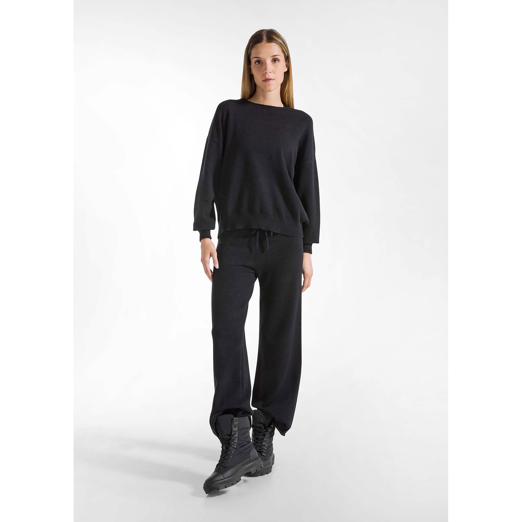 Pantalones Deha Pantalones De Pierna Ancha De Punto Mujer 2/5