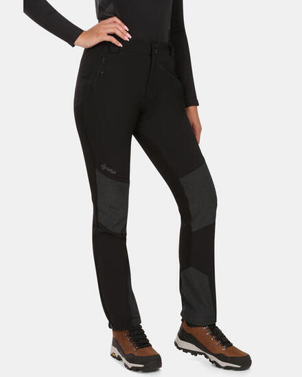 Pantalon softshell Kilpi Nuuk-W femme noir