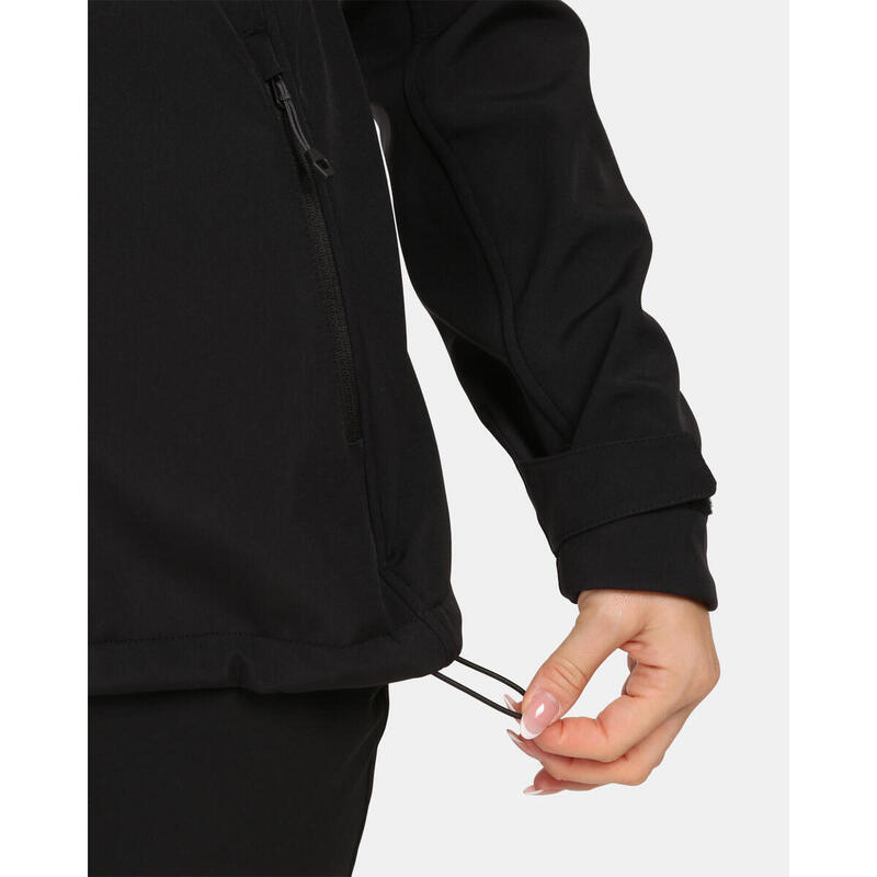 Geacă softshell KILPI Ravia, Negru, Femei