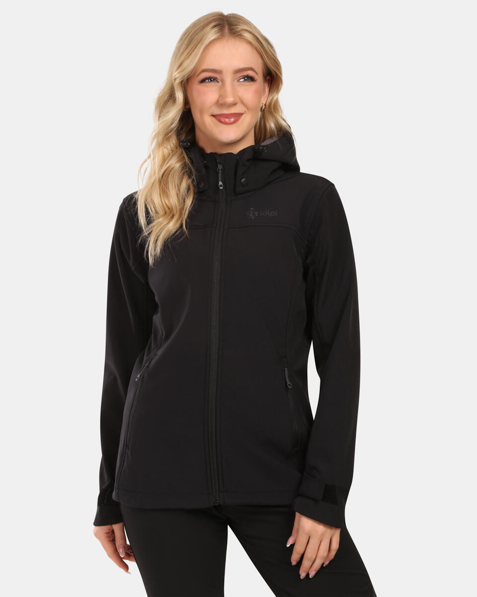 Geacă softshell KILPI Ravia, Negru, Femei