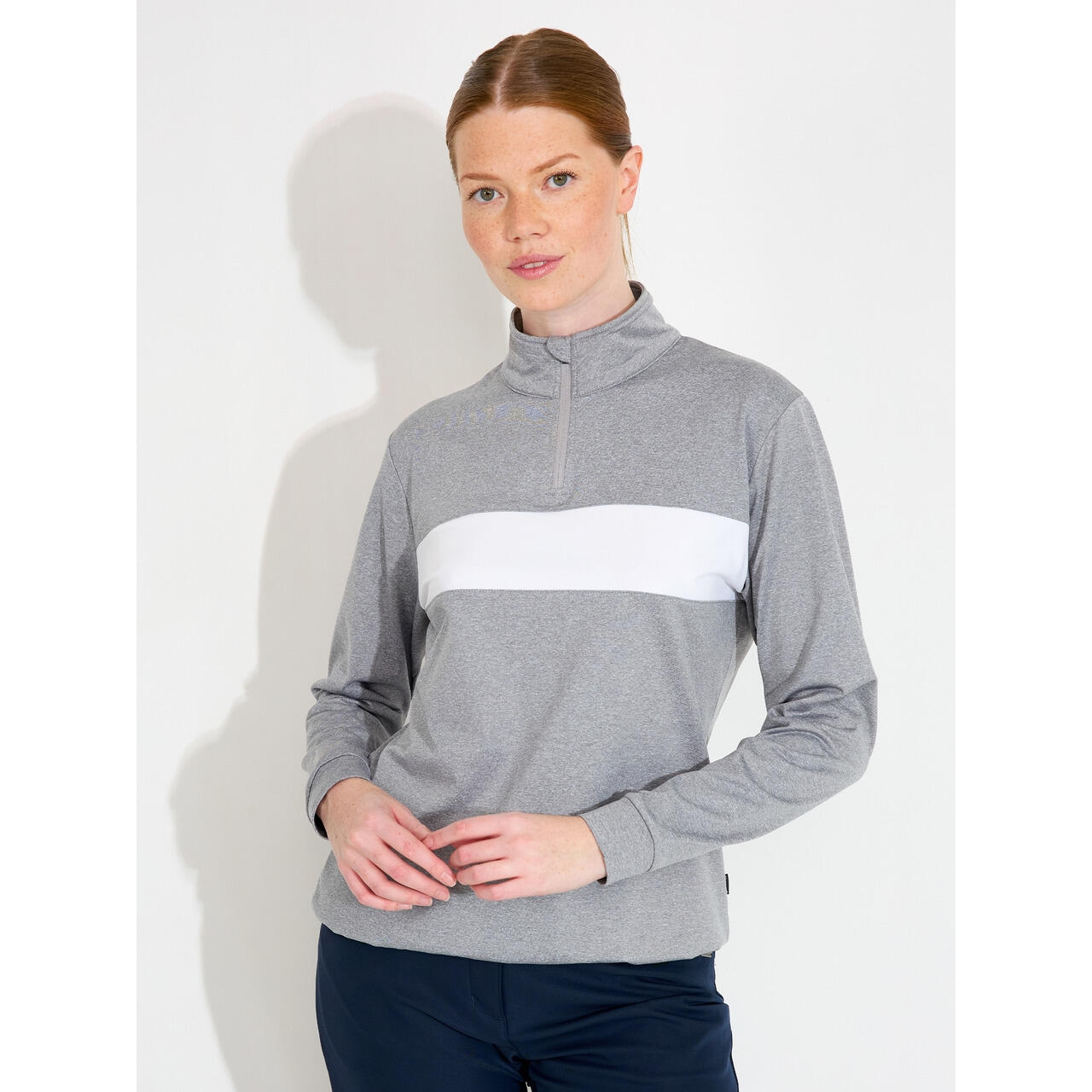 Veste de survêtement midlayer femme Abacus Club 2/3