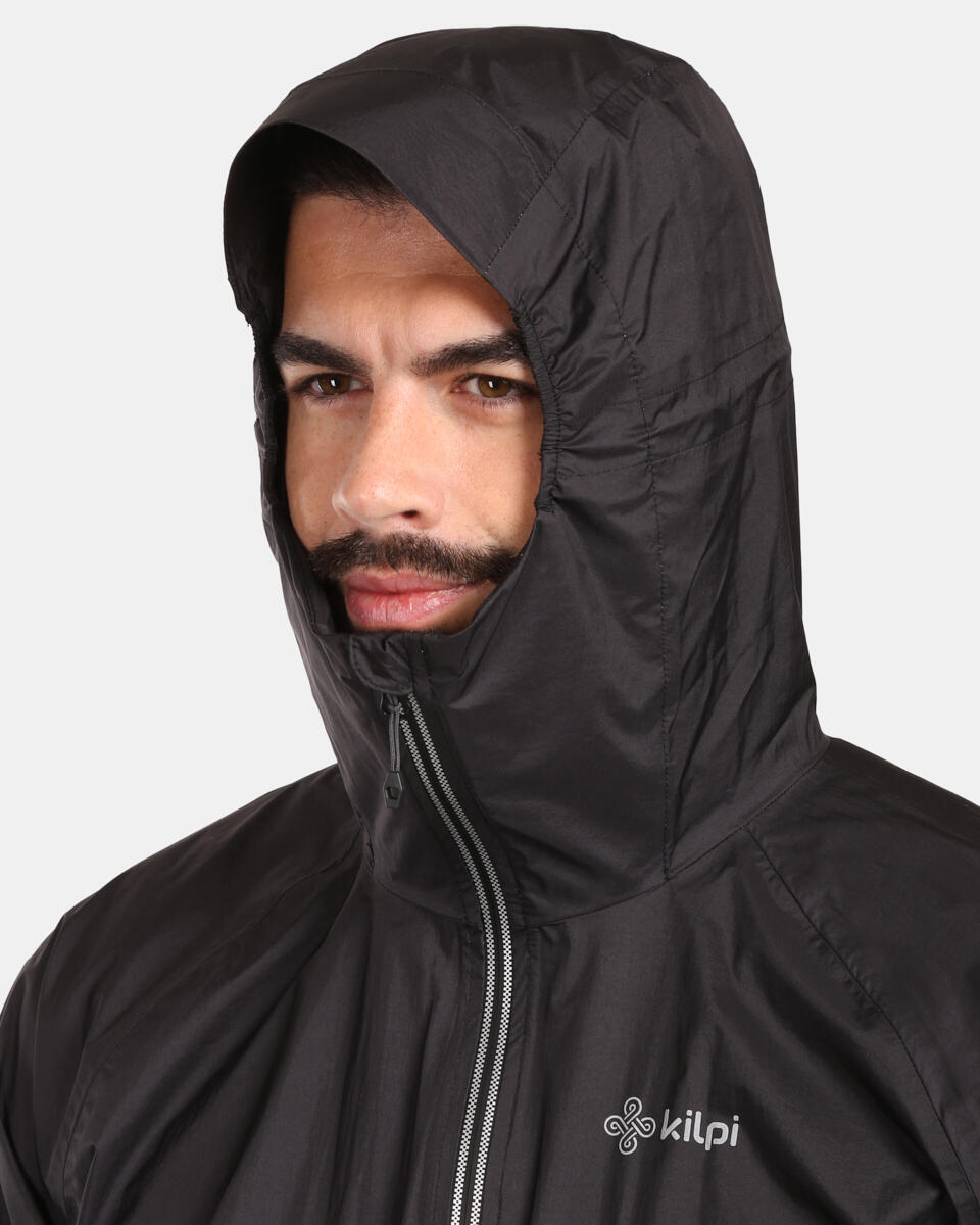 Veste Hardshell Kilpi Hurricane-M homme noir/gris foncé 7/7