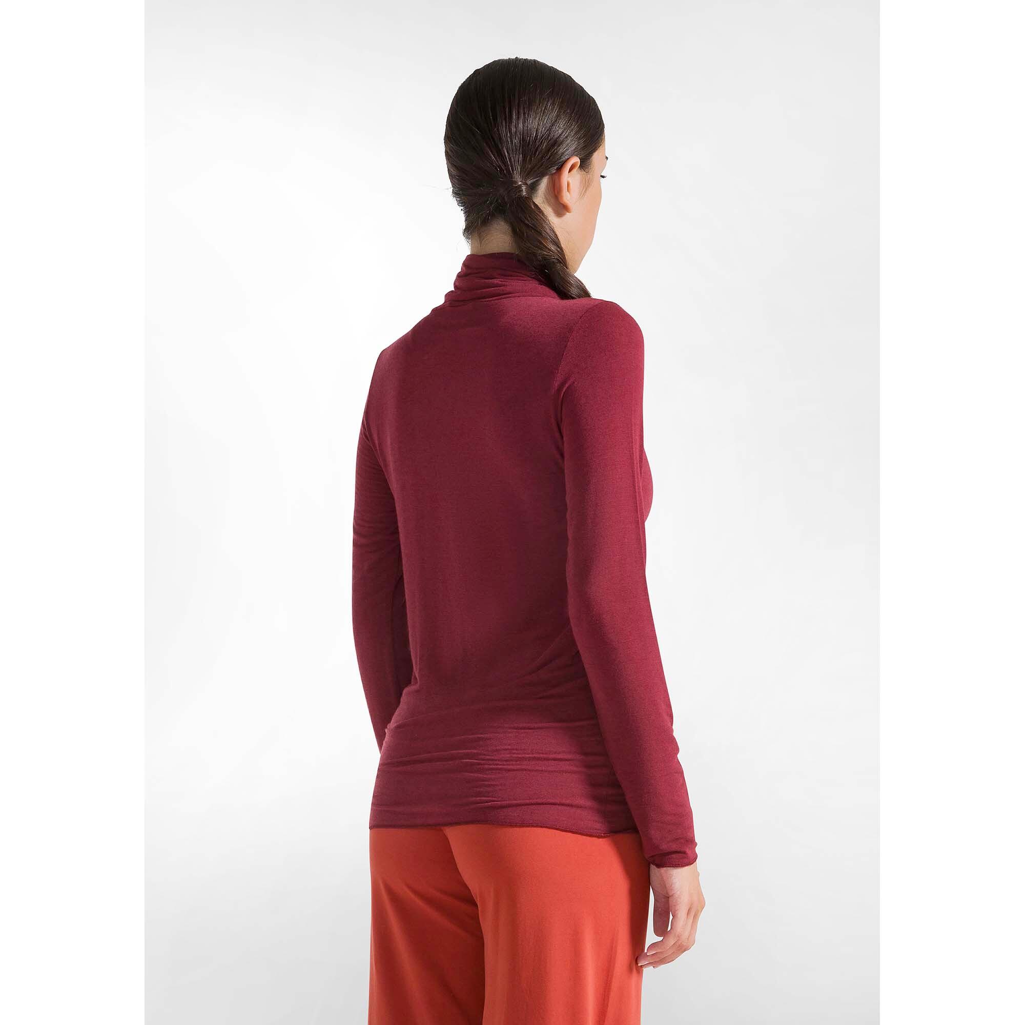 Camiseta Deha Mezcla De Cashmere Cuello Alto Mujer 3/5