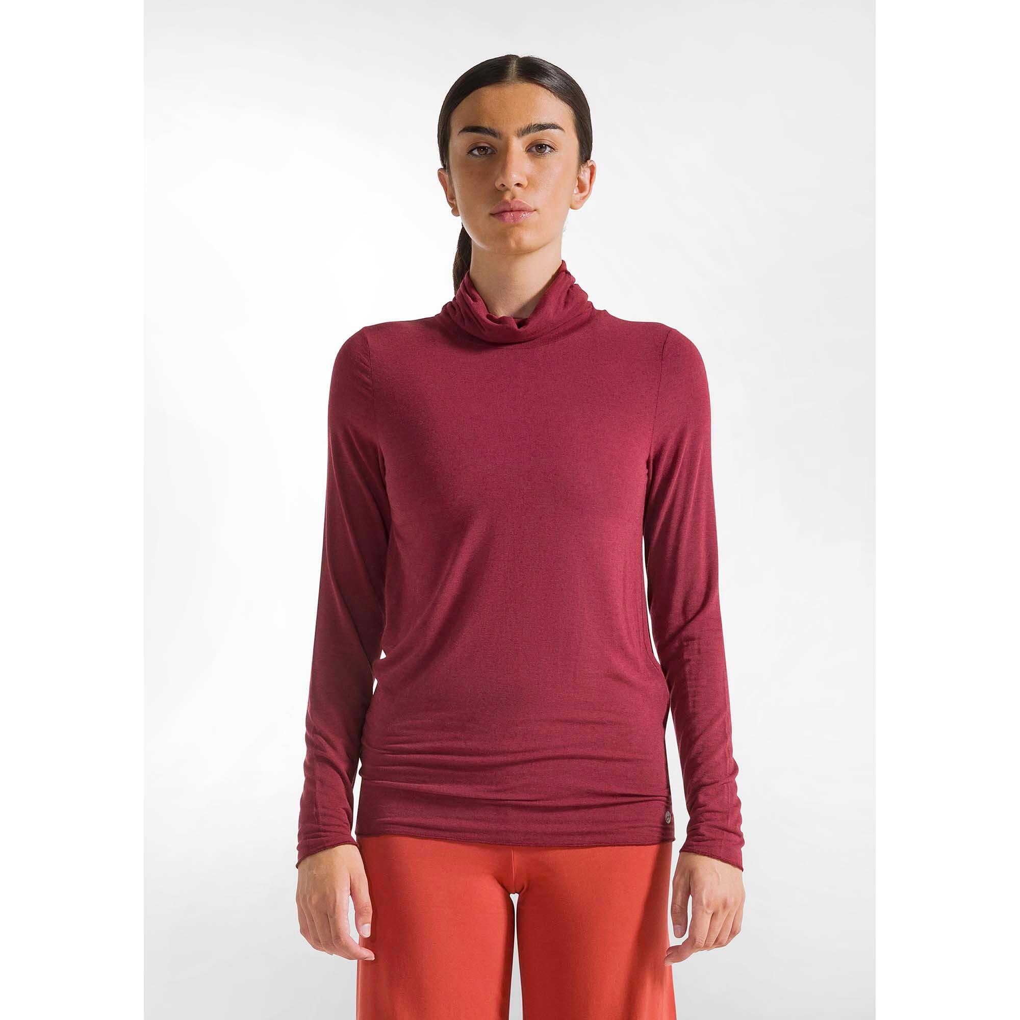 Camiseta Deha Mezcla De Cashmere Cuello Alto Mujer 2/5