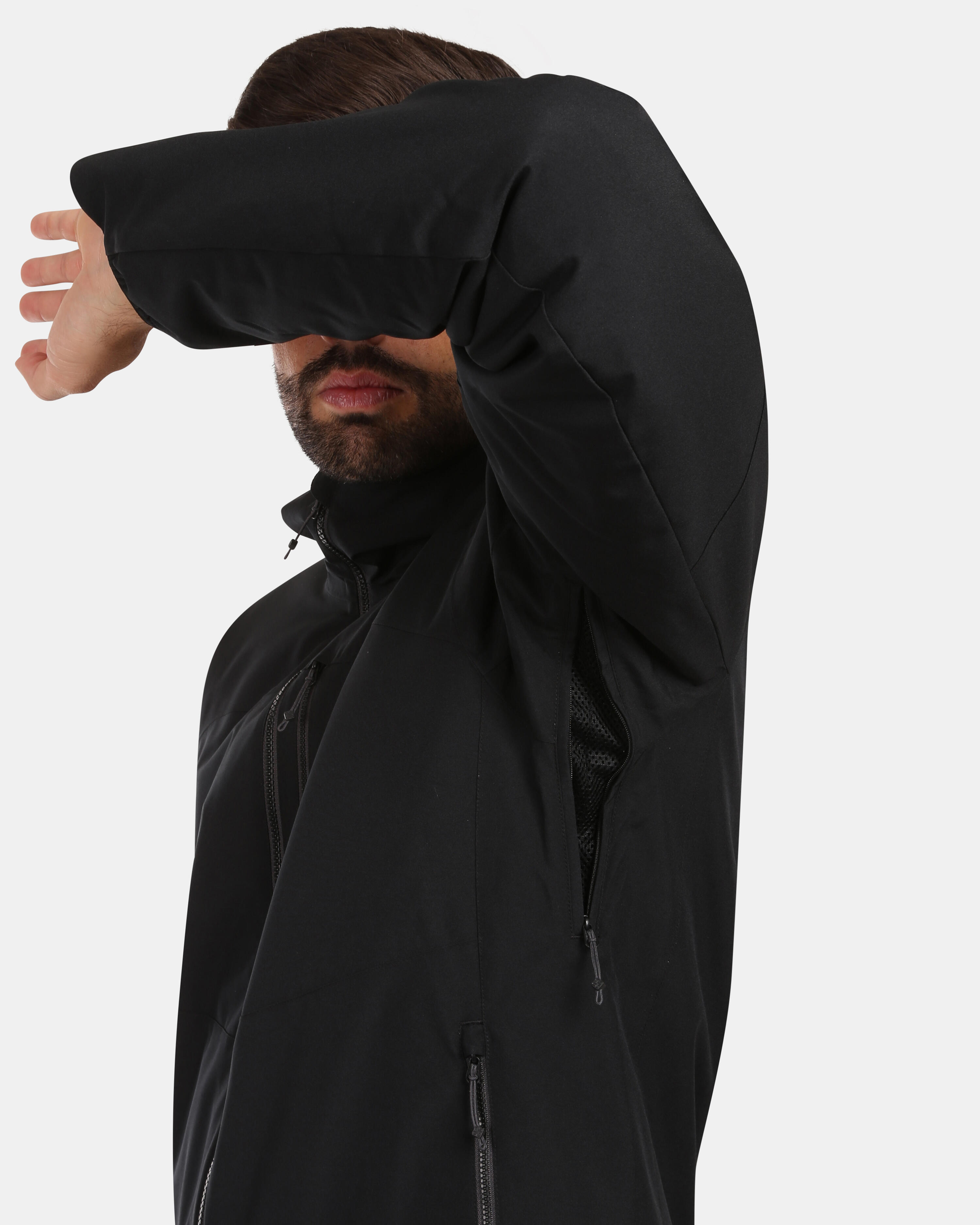 Veste homme Kilpi Olvera-M imperméable noire 4/7