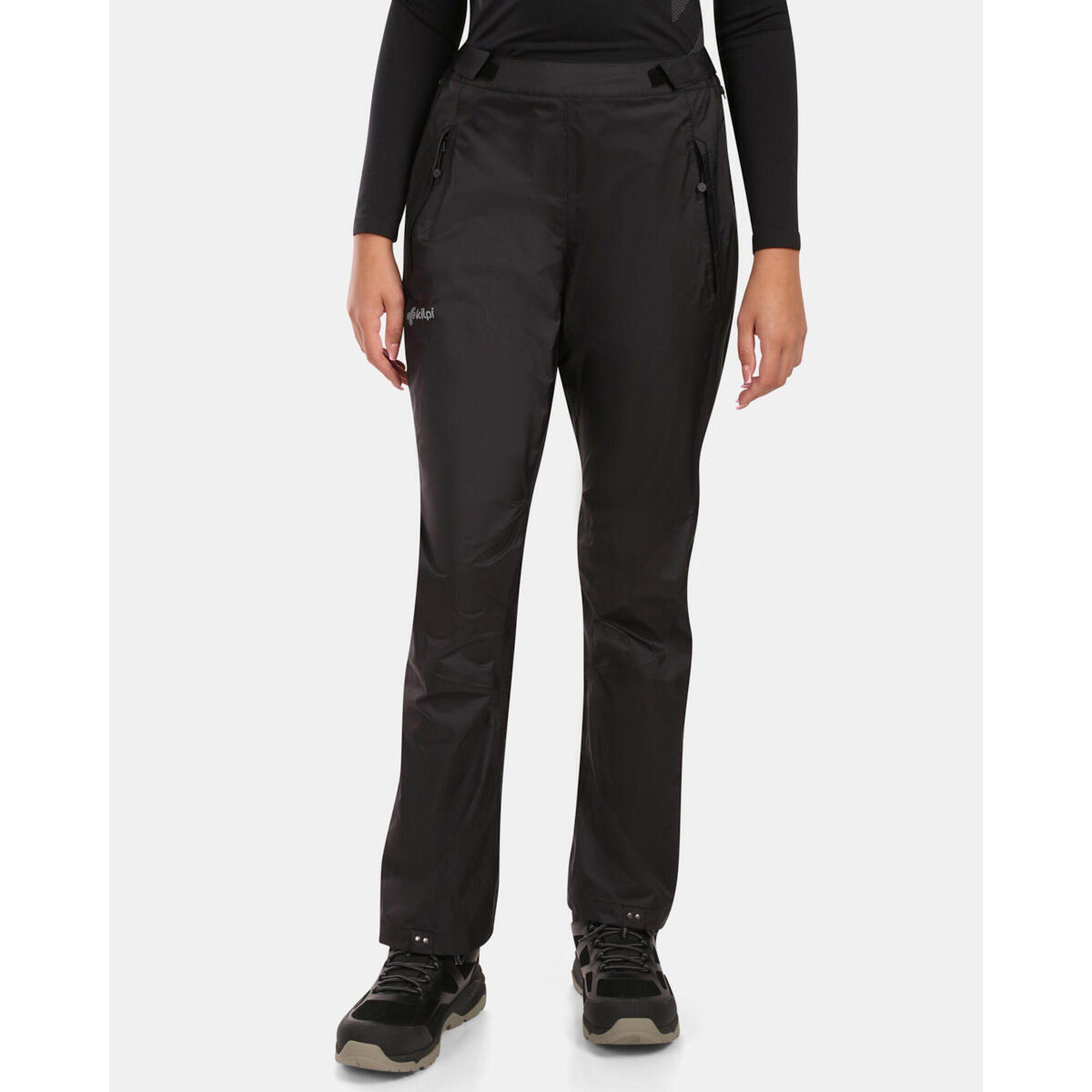 Kilpi - Pantalon Hardshell Imperméable Femme Kilpi Alpin-w - Pantalons - Noir - Decathlon