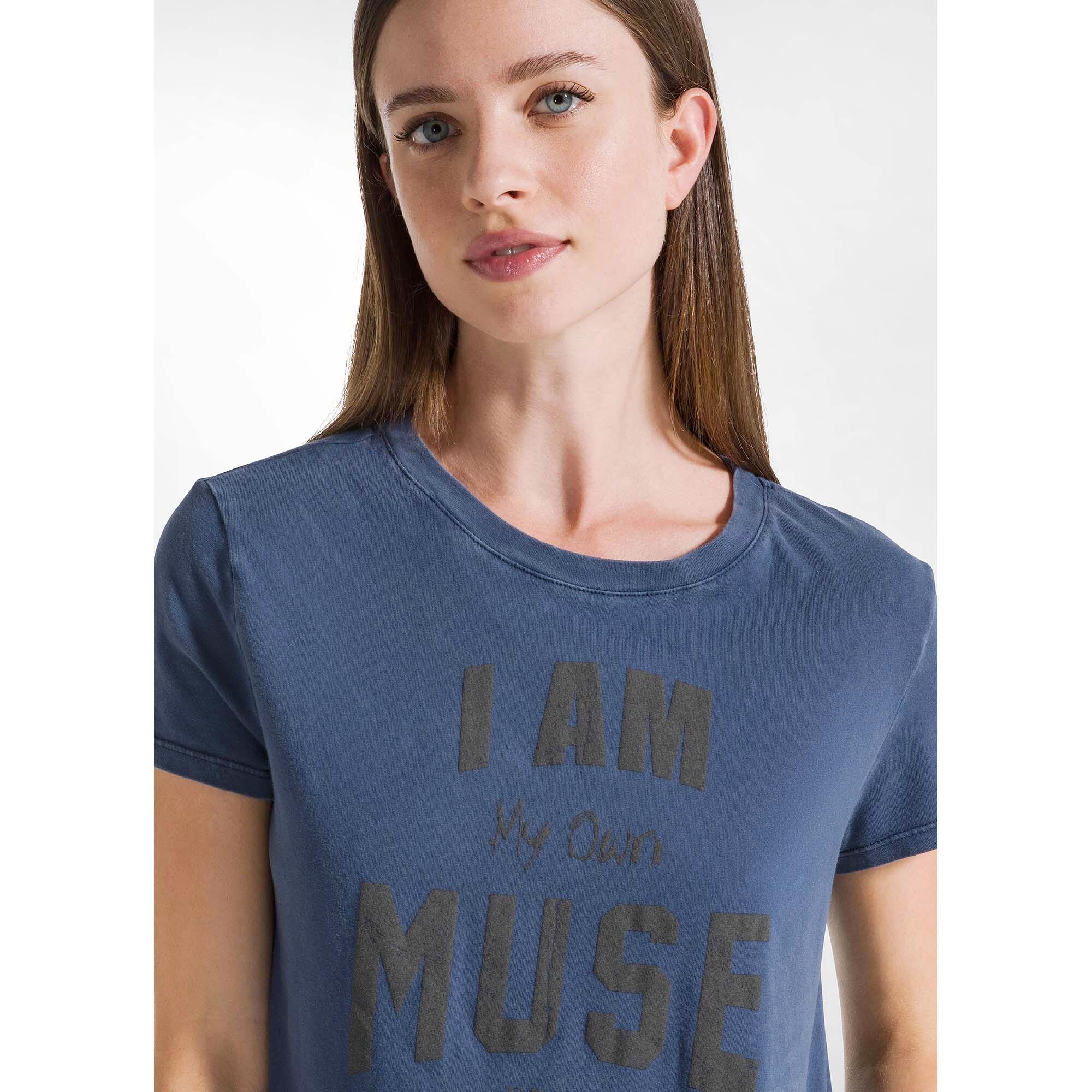 T-Shirt Deha Marbled Graphic Femme 4/5