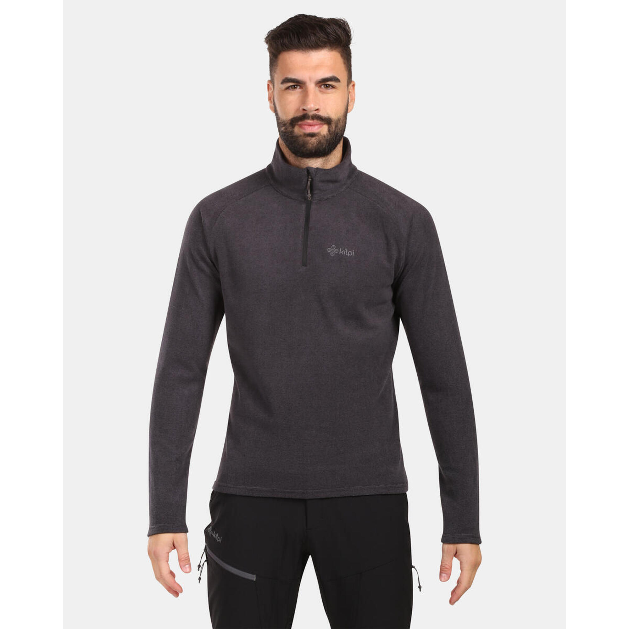 Kilpi - Couche Intermédiaire En Polaire Homme Kilpi Almeri-m - Polaire - Noir - Decathlon