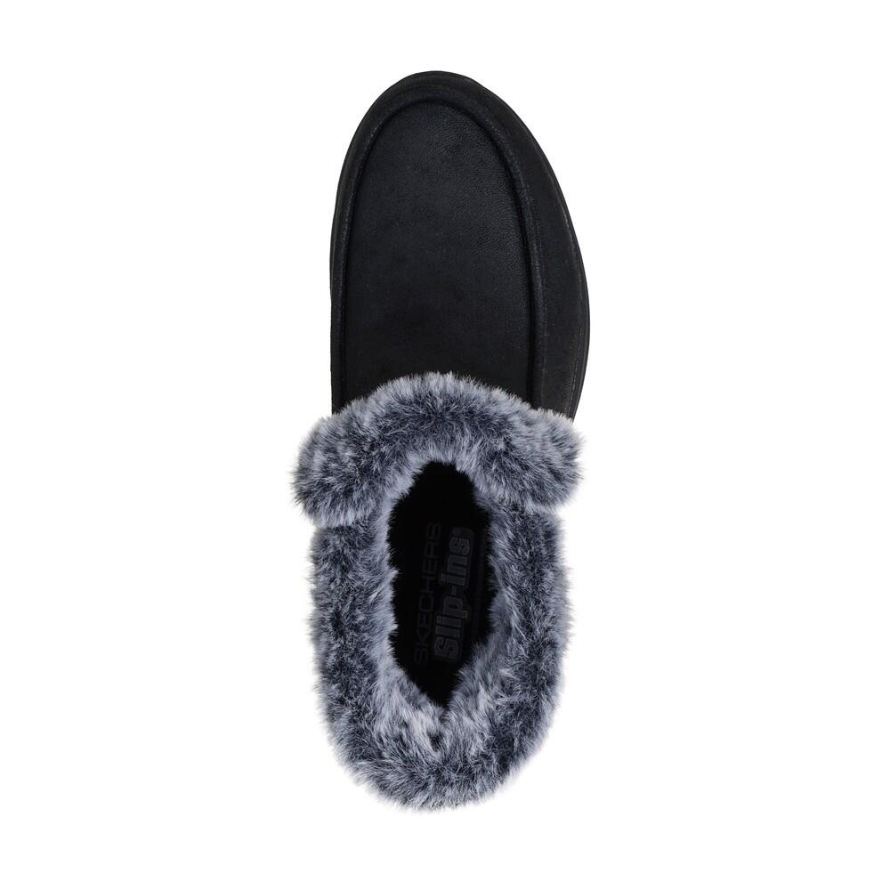 Comodo Y Calido Botin Mujer Skechers Slip-ins Glacial Ultzy Getaway Negro 4/5